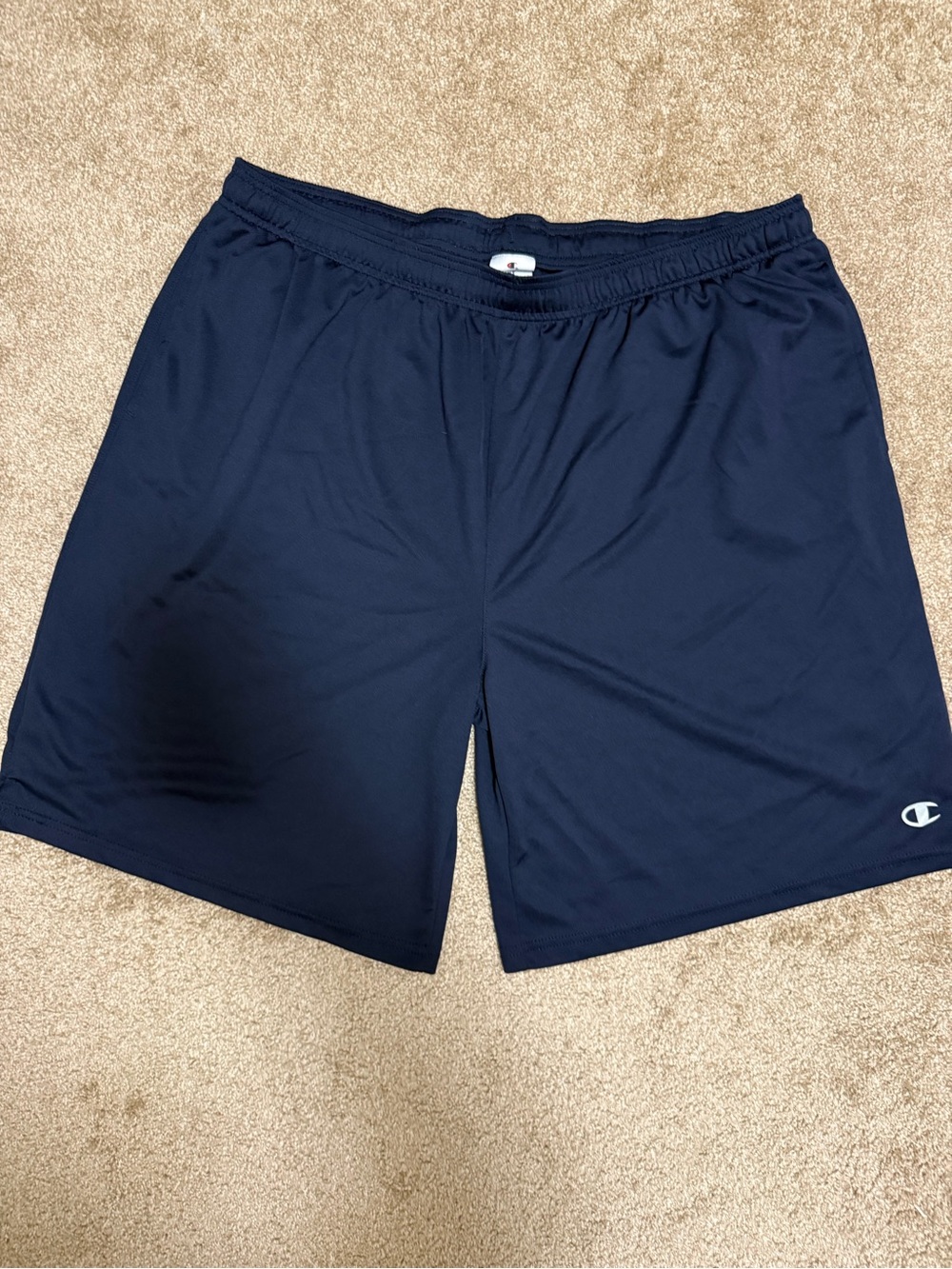 Champion Men's Dark Blue Athletic Shorts. C36